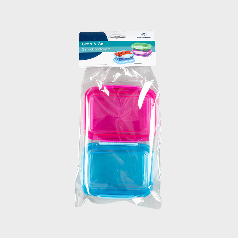Circum Lidded Plastic Fast Food Box PFB004